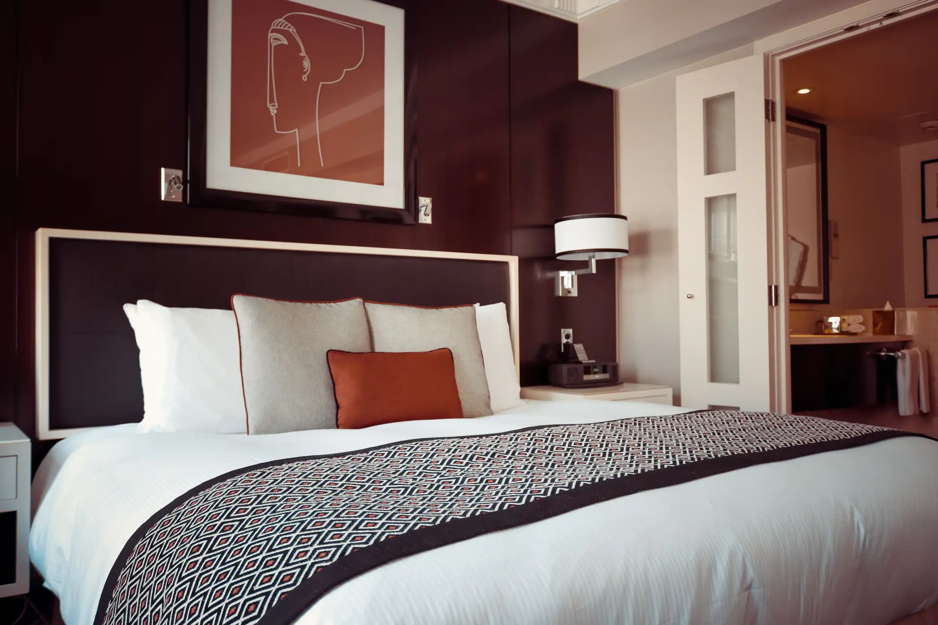 Comfortable classic guest room